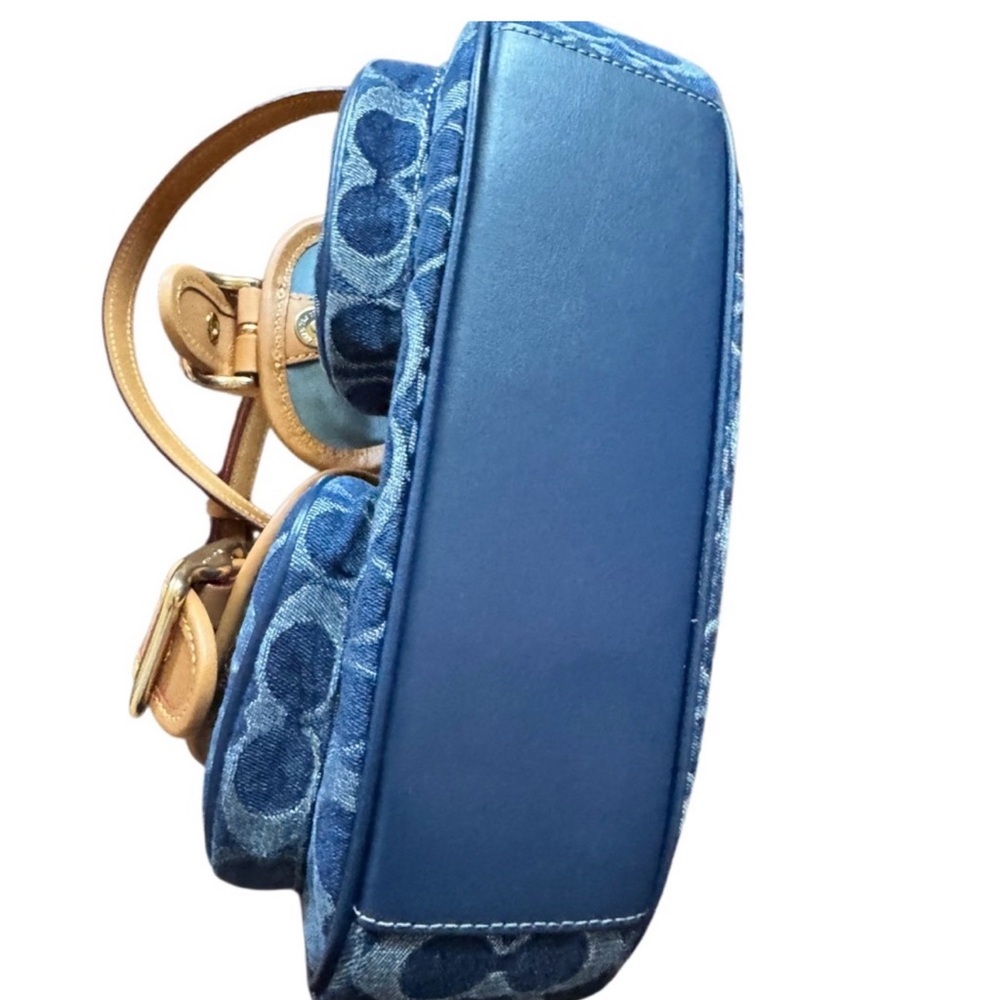Blue and Tan Coach Ashton Designer Women's Bag NWT - Picture 10 of 10